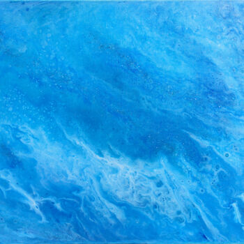 Malerei mit dem Titel "" Gentle wave "" von Nina Proshkina, Original-Kunstwerk, Acryl