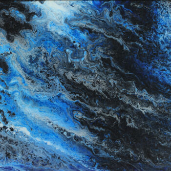 Peinture intitulée "" Storm "" par Nina Proshkina, Œuvre d'art originale, Acrylique