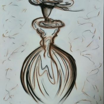 Drawing titled "TARA" by Arqué, Original Artwork, Pastel