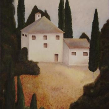 Painting titled "Campestre - Pintura…" by Faithartes, Original Artwork