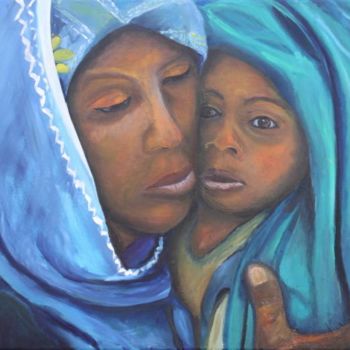 Pintura titulada "Mães do Mundo II" por Faithartes, Obra de arte original