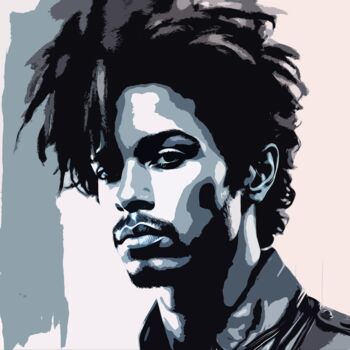Digitale Kunst getiteld "Prince No.2" door Ninn, Origineel Kunstwerk, AI gegenereerde afbeelding