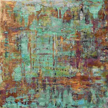 Painting titled "patina" by Nino Anin, Original Artwork, Other