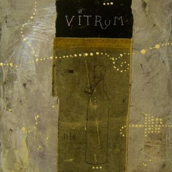 绘画 标题为“vitrum” 由Nio, 原创艺术品, 丙烯