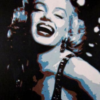 Peinture intitulée "Monroe" par Niroe, Œuvre d'art originale