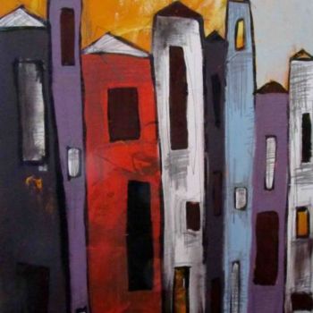 Painting titled "home_03" by Niroe, Original Artwork, Oil