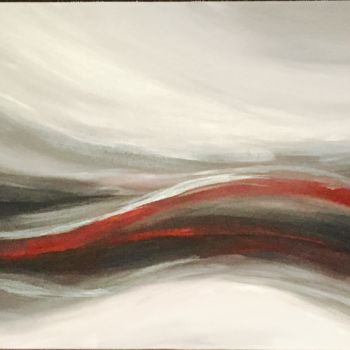 Картина под названием "Волна 2" - Снежана Денмарк, Подлинное произведение искусства