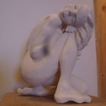 Sculpture titled "Nue" by Chrysanthou, Original Artwork, Stone