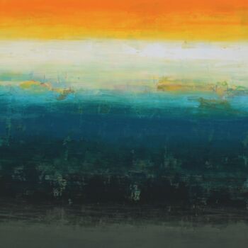 "Glow of Sunset" başlıklı Tablo Nivas Kanhere tarafından, Orijinal sanat, Akrilik