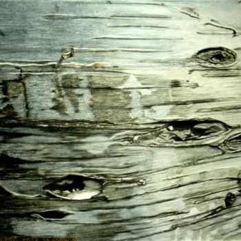 Rysunek zatytułowany „SKIN” autorstwa Nives Palmić, Oryginalna praca, Węgiel drzewny