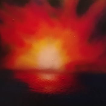 Peinture intitulée "Le réveil" par Fred Saruggia, Œuvre d'art originale, Acrylique