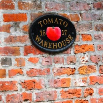 Photography titled "Tomato Warehouse" by Nils Lindstrom, Original Artwork