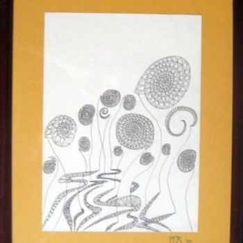 绘画 标题为“Dry flowers II” 由Mjr., 原创艺术品