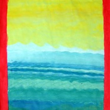 Painting titled "Sea III" by Mjr., Original Artwork