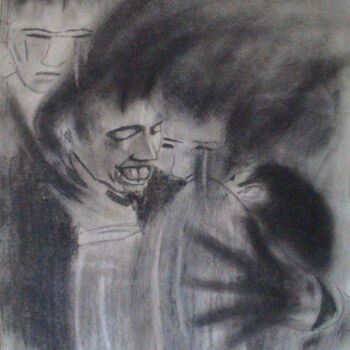 Drawing titled "FRATERNITE" by Noa Prytenez, Original Artwork