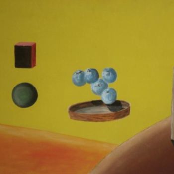 Картина под названием "l'évitation" - Daniel Nobécourt, Подлинное произведение искусства, Масло