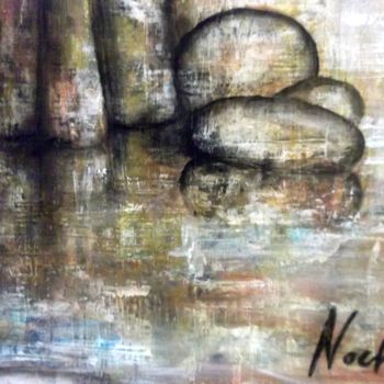 Painting titled "Les galettes" by Noche, Original Artwork, Acrylic