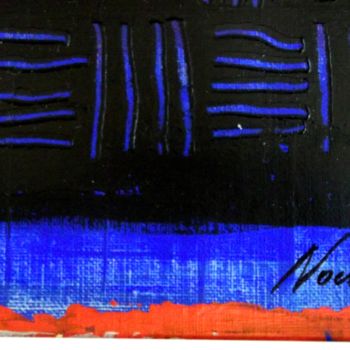 Painting titled ""Azul" le couleur b…" by Noche, Original Artwork, Acrylic