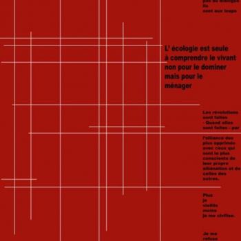 Arts numériques intitulée "La grille rouge" par Nodens, Œuvre d'art originale