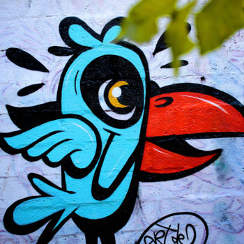 Malerei mit dem Titel "BIRD" von Art De Noé, Original-Kunstwerk