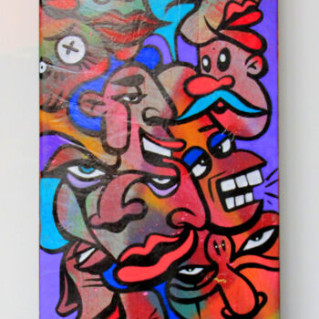 Design titled "Brush toons skate" by Art De Noé, Original Artwork