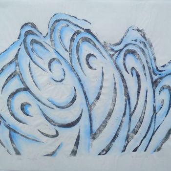 Obrazy i ryciny zatytułowany „tempête” autorstwa Noël Barbot, Oryginalna praca, Drzeworytnictwo