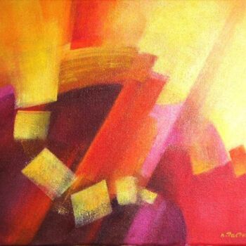 Painting titled "Toccata" by Noelle Poupardin, Original Artwork