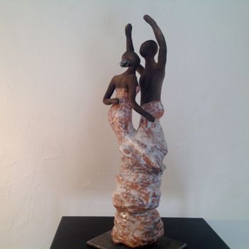 Sculpture intitulée "Complices" par Noëlle Rious, Œuvre d'art originale