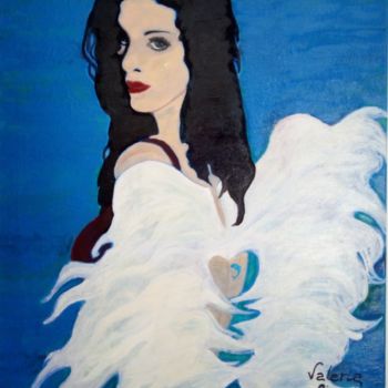 Painting titled "I'M not an Angel" by Noelle9, Original Artwork