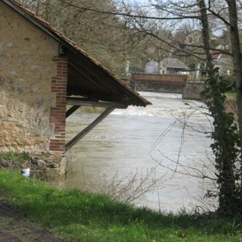 Photographie intitulée "Lavoir..." par Noëlle Harault, Œuvre d'art originale