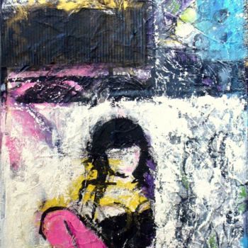 Картина под названием "Sex wall" - Noemi Bolzi, Подлинное произведение искусства, Акрил Установлен на Деревянная рама для но…