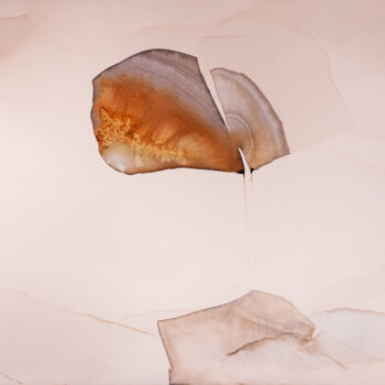 Картина под названием "Communion" - Noémie Pons, Подлинное произведение искусства, Чернила Установлен на Деревянная рама для…