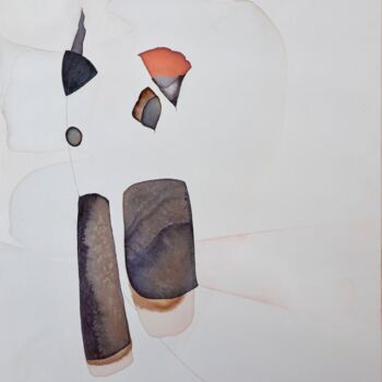 Картина под названием "Remix" - Noémie Pons, Подлинное произведение искусства, Чернила Установлен на Деревянная рама для нос…
