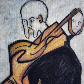 Pintura intitulada "The peacemaker" por Noham Rudisuhli, Obras de arte originais, Acrílico