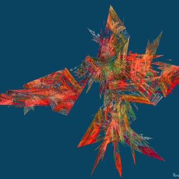Digital Arts titled "Native Dancer" by Rein Nomm, Original Artwork, 2D Digital Work