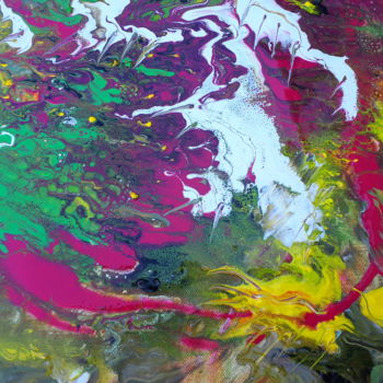 Картина под названием "psychedelic 1" - Antonio Alvarez, Подлинное произведение искусства