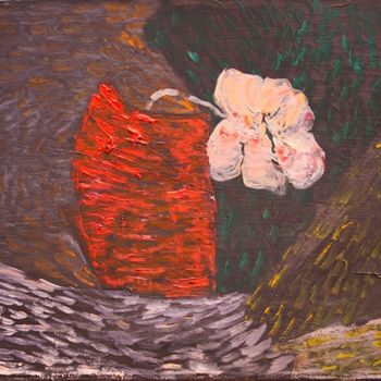 제목이 "Цветок моей тайны"인 미술작품 Андрей Жилин로, 원작, 기름