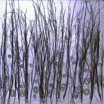 Картина под названием "Серебрянный день" - Андрей Жилин, Подлинное произведение искусства
