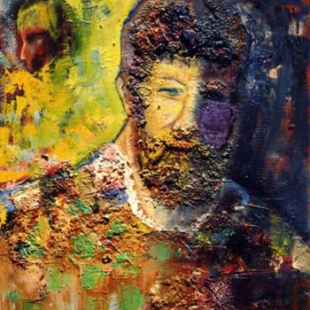 Картина под названием "портрет Художника" - Андрей Жилин, Подлинное произведение искусства, Масло