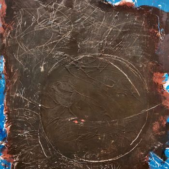 Ζωγραφική με τίτλο "peinture Acrylique…" από Norbert Engel, Αυθεντικά έργα τέχνης, Ακρυλικό Τοποθετήθηκε στο Ξύλινο φορείο σ…