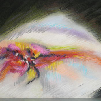 Peinture intitulée "Sans titre 2- 2000" par Norbert Lafon, Œuvre d'art originale, Pastel