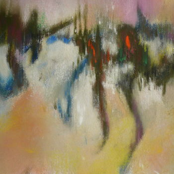Painting titled "la-danse.jpg" by Norbert Lafon, Original Artwork, Pastel