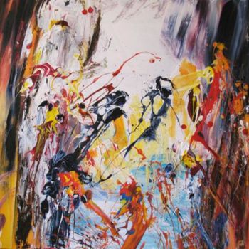 Painting titled "Bolero" by Norbert Delor, Original Artwork