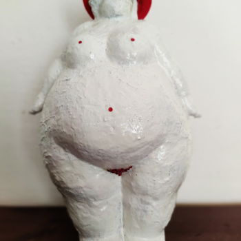 Скульптура под названием "CHUBBY 2" - Norberto Quinto, Подлинное произведение искусства, Смола