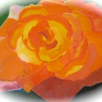 Malerei mit dem Titel "In Full Bloom" von Noreen Schumann, Original-Kunstwerk, Öl