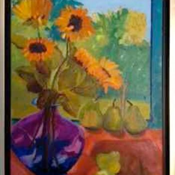 Painting titled "dare-to-be-differen…" by Noreen Schumann, Original Artwork, Oil