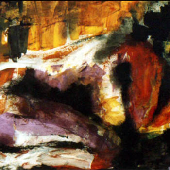 Pintura titulada ""esfinge"" por Norma Ascencio, Obra de arte original, Oleo