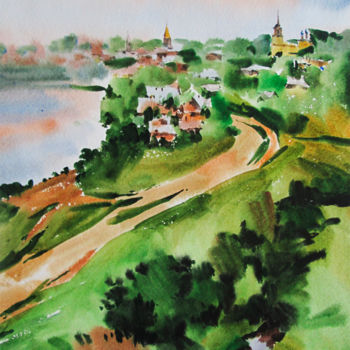 Painting titled "Касимов.jpg" by Nosov Fiodor, Original Artwork