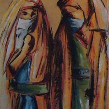 Painting titled "sns5" by Nourdine Tabbai, Original Artwork