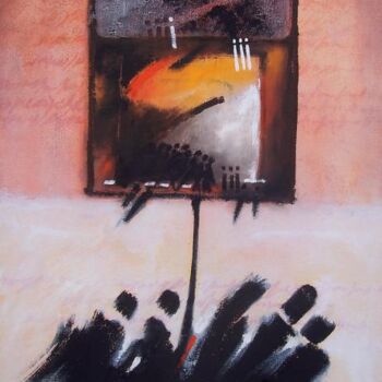 Peinture intitulée "EPSN0013.JPG" par Noureddine Alioua, Œuvre d'art originale